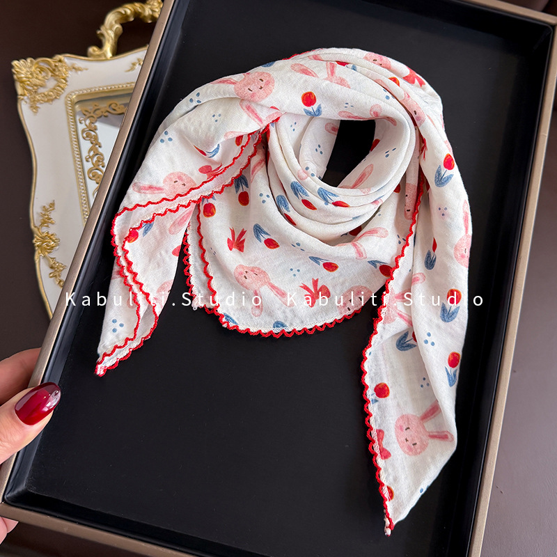 Cotton Linen Square Scarf  58  - đánh giá và giá Head Wrap Turban
