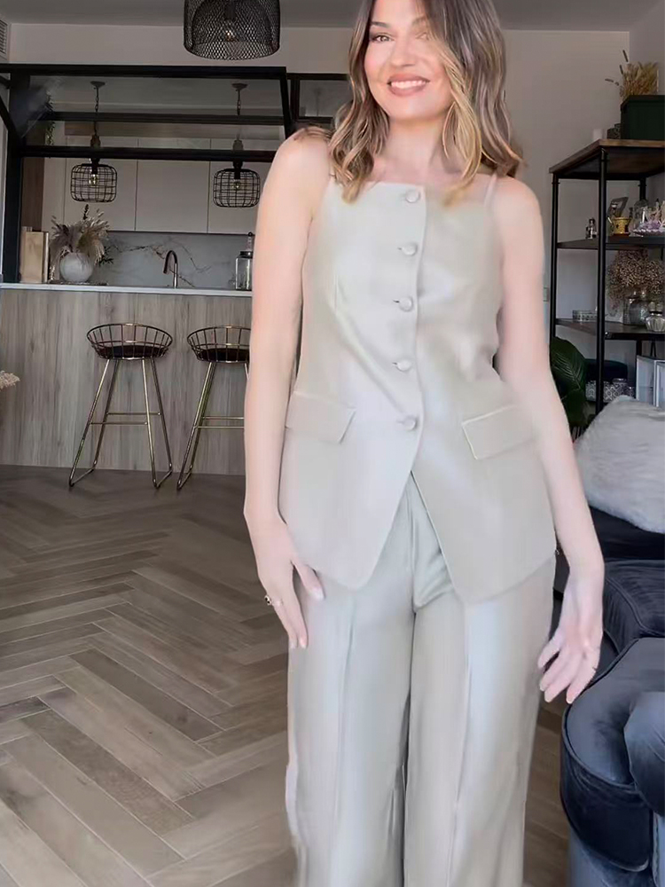 Elegant Commute Pants Set For  - đánh giá và giá Pocket Square Set