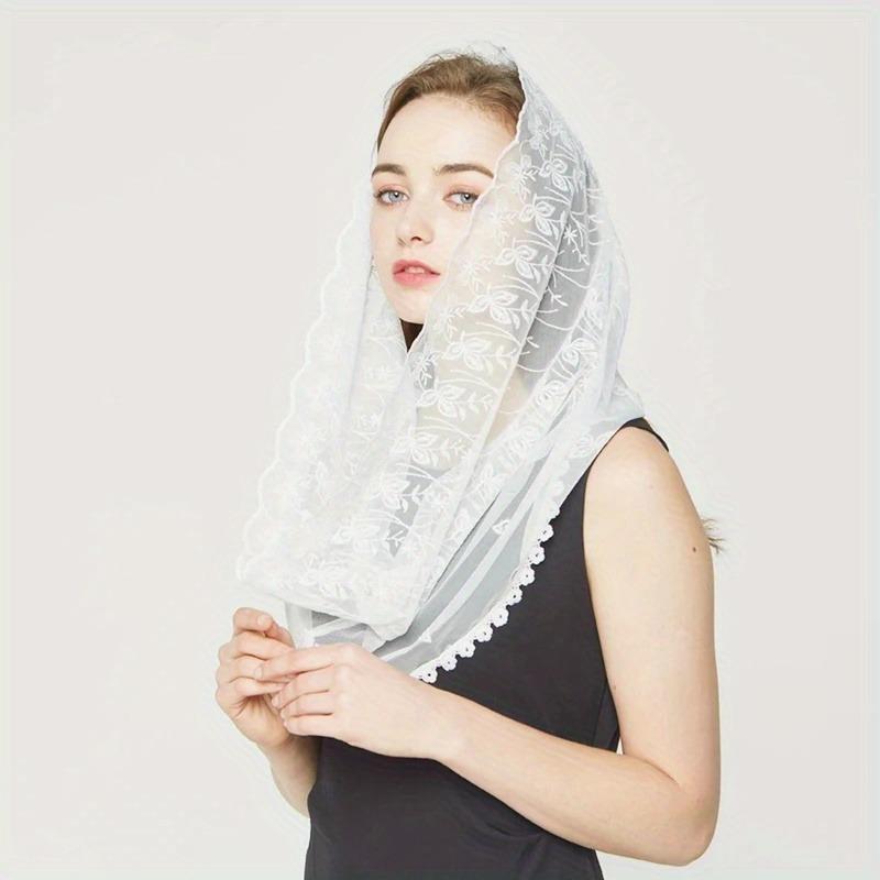 Women Chapel Veils Lady Mantil - đánh giá và giá Infinity Scarf Knit