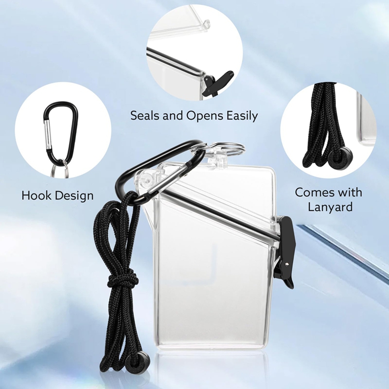 5 Pack Waterproof ID Badge Hol - đánh giá và giá Lanyard Badge Holder