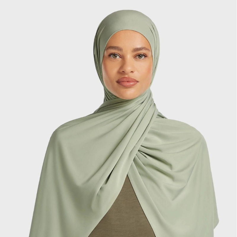 E2 Premium Liquid Jersey Hijab - đánh giá và giá Head Wrap Turban
