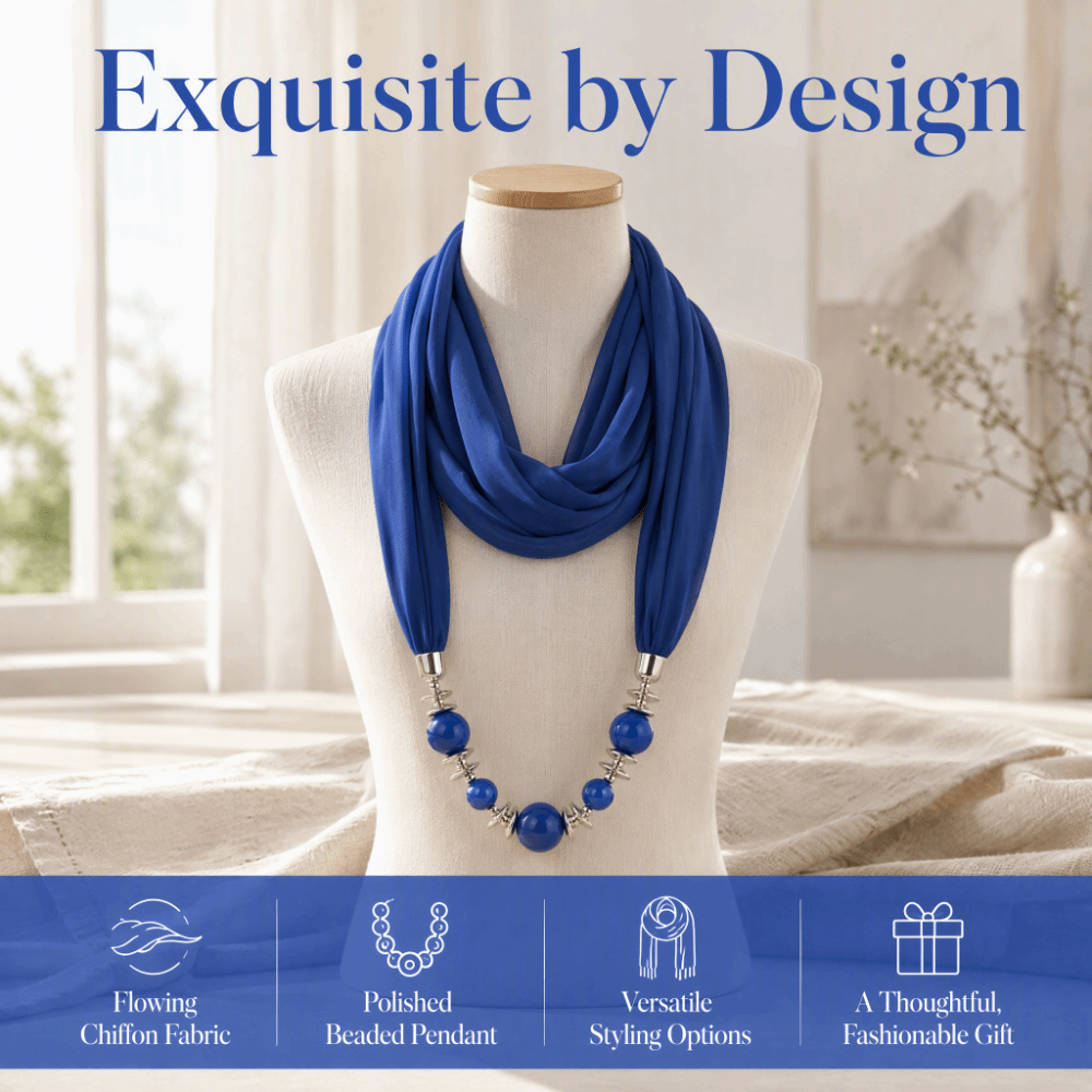 Fashion Chiffon Scarf Necklace - đánh giá và giá Infinity Scarf Knit